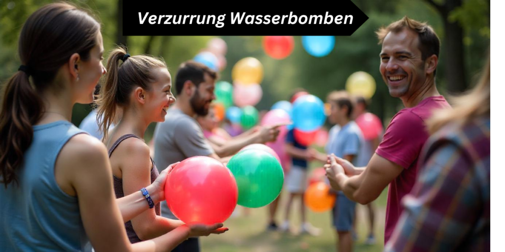 Verzurrung Wasserbomben